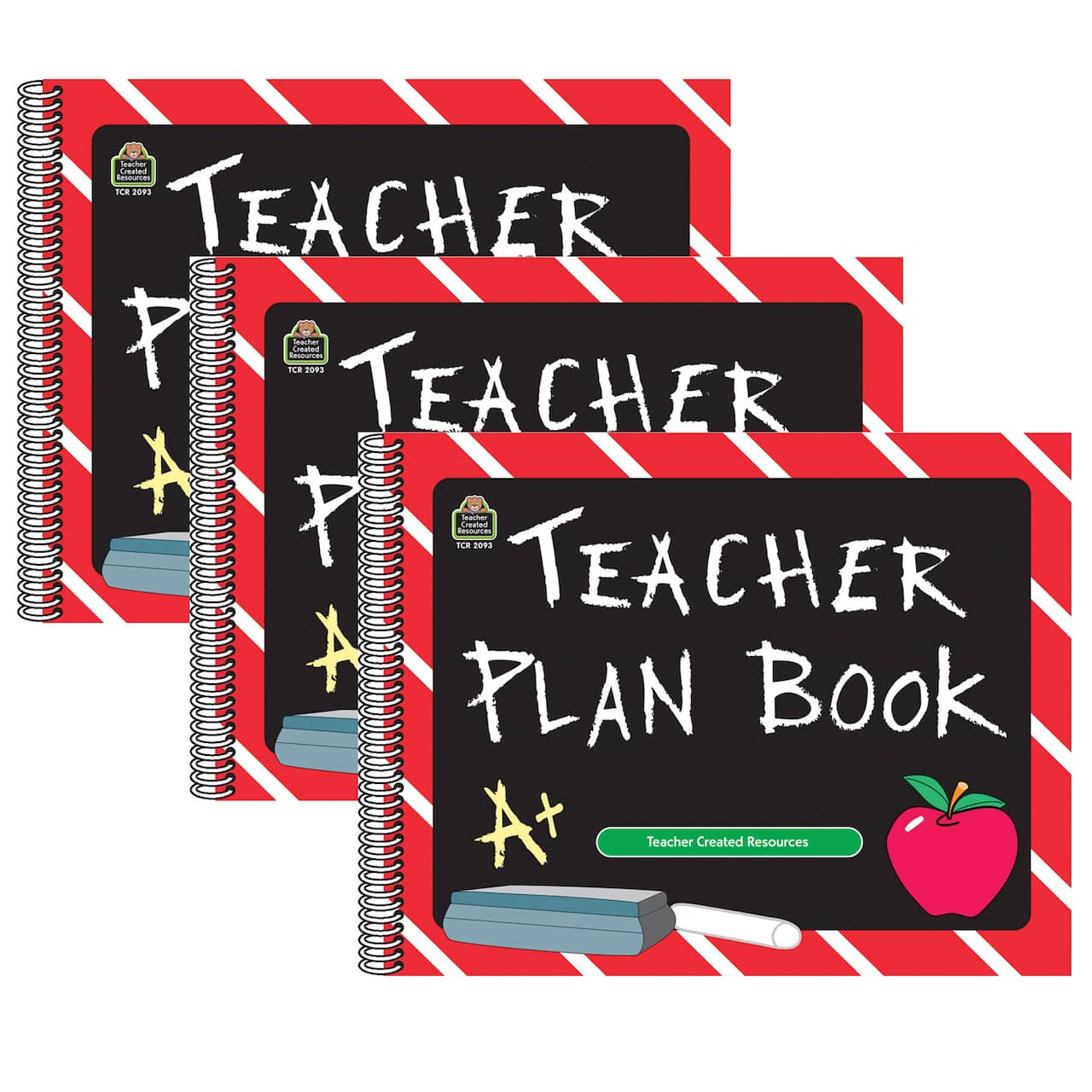 Teacher Created Resources Teacher Plan Book, 3ct.